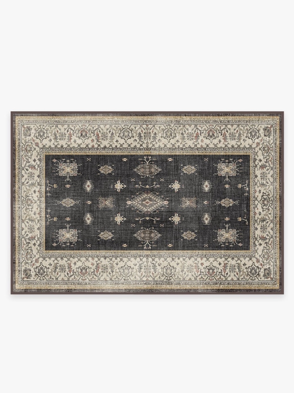 Ruggable Verena Dark Wood Flatwoven Rug